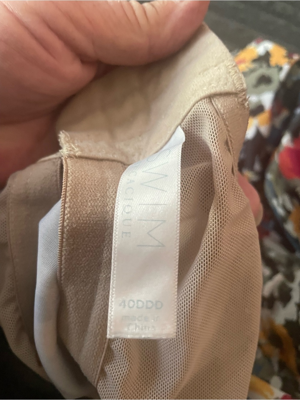 Cacique Swim Tankini 40DDD & 3x - Picture 5 of 5